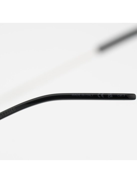 Saint Laurent SL309M 006 Sunglasses Silver Aviator Frame, Grey Lenses main image 8